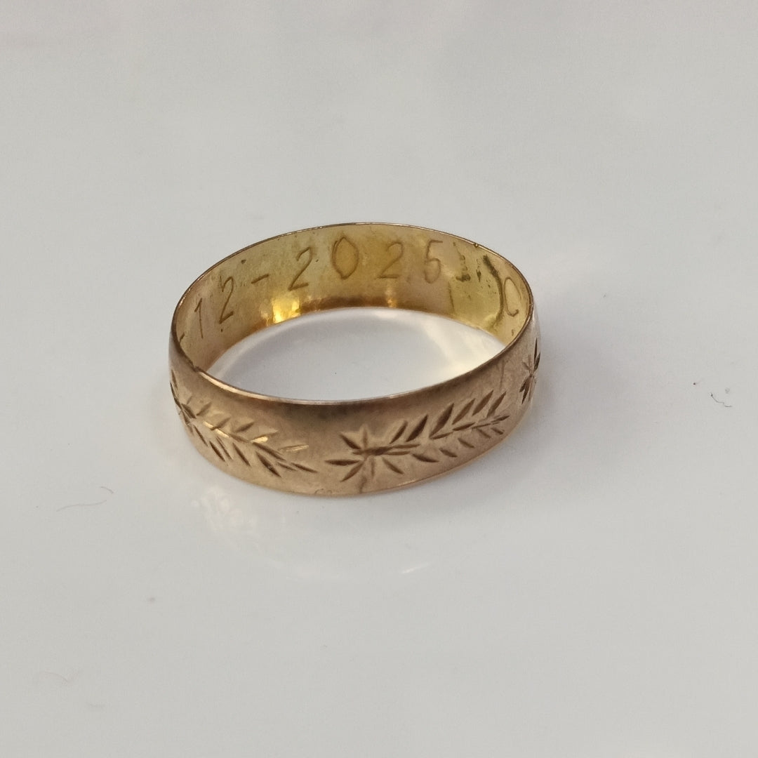 ARGOLLA ORO 8 K 1 GRMS (SEMINUEVO)