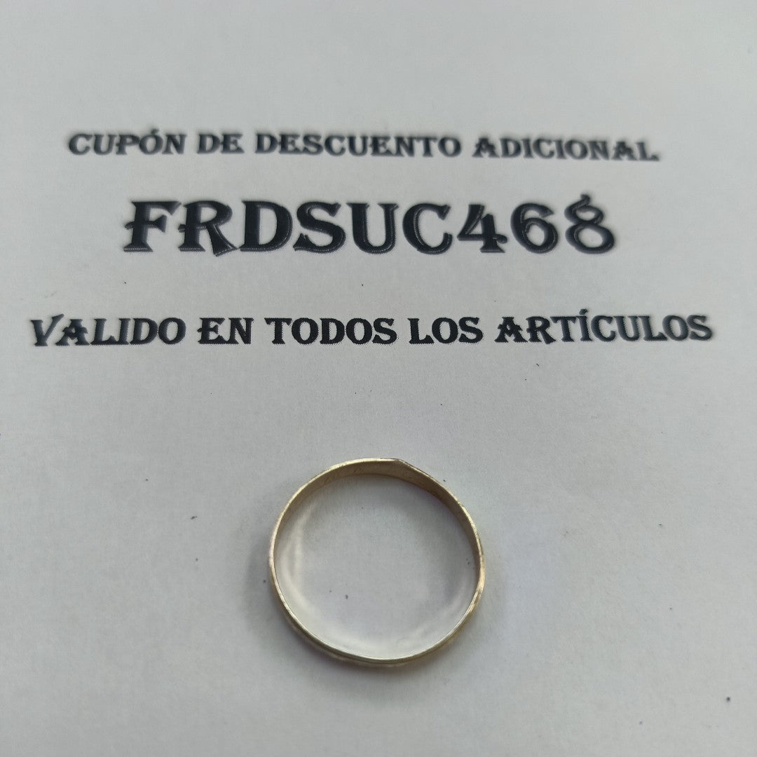 ARGOLLA ORO 10 K 1,50 GRMS (SEMINUEVO)