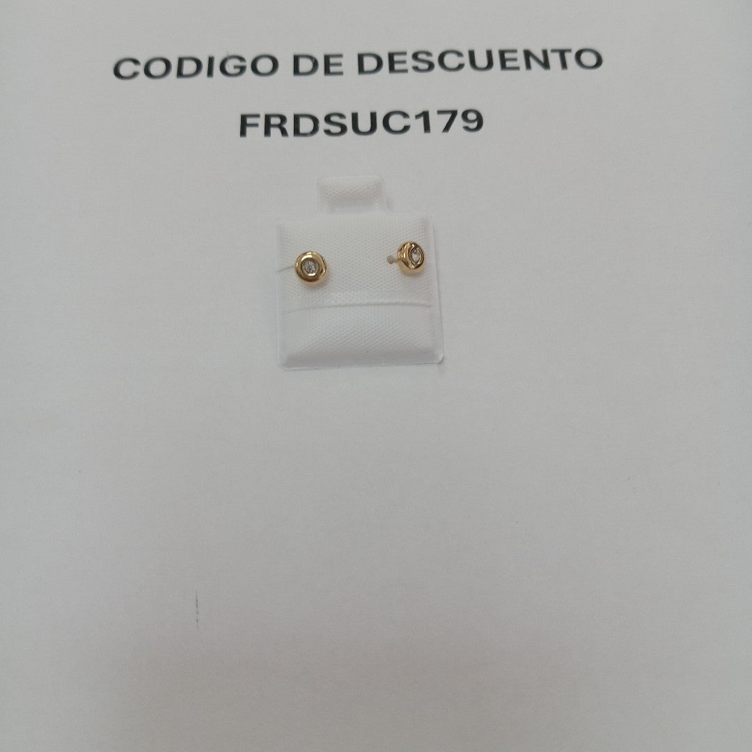BROQUELES BROQUEL C CIRCONIA 14K 0.27 GR (NUEVO)