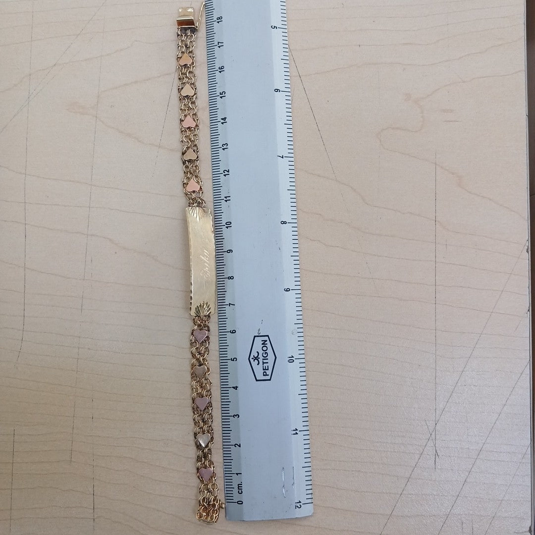 ESCLAVA ORO 14 K 10.9 GRMS (SEMINUEVO)