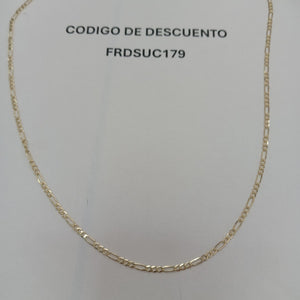 CADENA 3X1 14K 55 CM 4.9 GR (NUEVO)