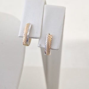 ARRACADAS PAR ORO 14 K 1.1 GRMS (SEMINUEVO)