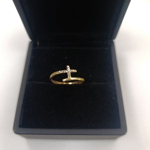 ANILLO ORO 10 K 1 GRMS (SEMINUEVO)