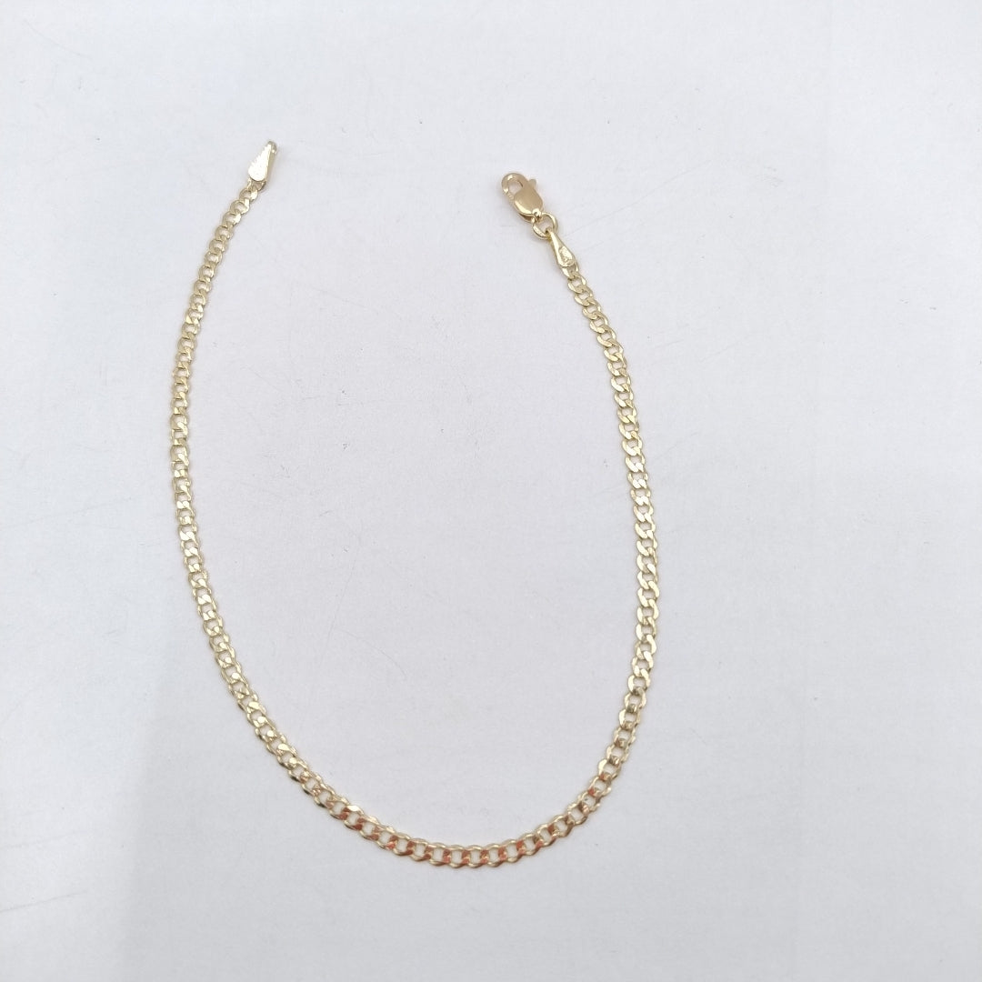 PULSERA BARBADA 14K 21 CM 2.3 GR (NUEVO)