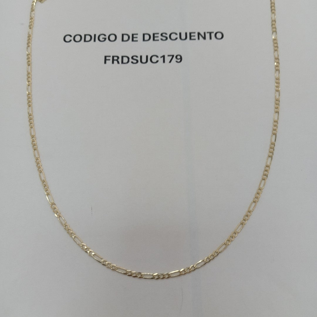 CADENA 3X1 14K 55 CM 5 GR (NUEVO)