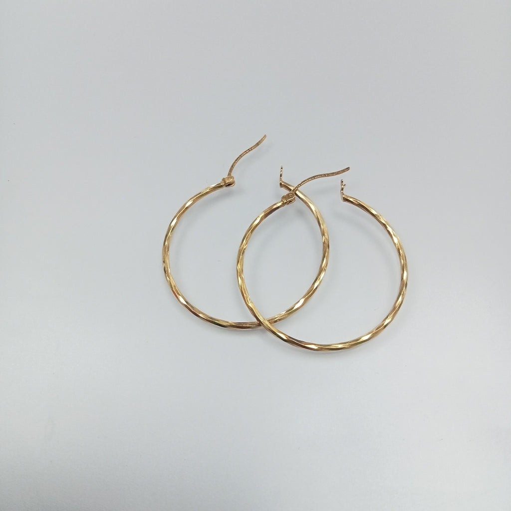 ARRACADAS PAR ORO 14 K 2.9 GRMS (SEMINUEVO)