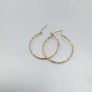 ARRACADAS PAR ORO 14 K 2.9 GRMS (SEMINUEVO)