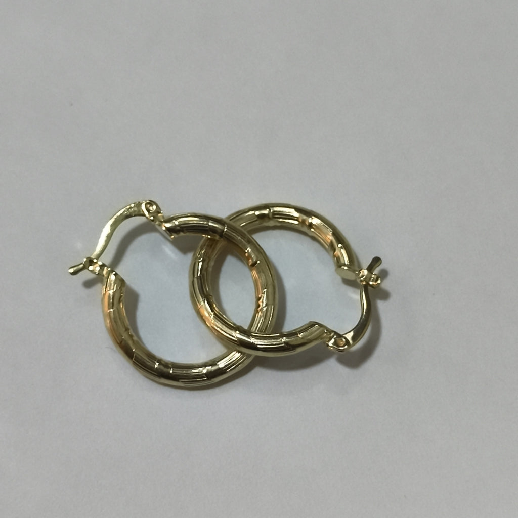 ARETES ARRACADAS 14K 2.6 GR (NUEVO)