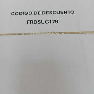 PULSERA BARBADA 14K 21 CM 2.3 GR (NUEVO)