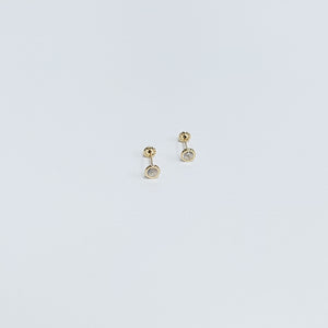 BROQUELES BROQUEL C CIRCONIA 14K 0.1501 GR (NUEVO)