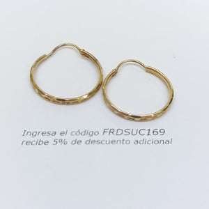 ARRACADAS PAR ORO 10 K 1,60 GRMS (SEMINUEVO)