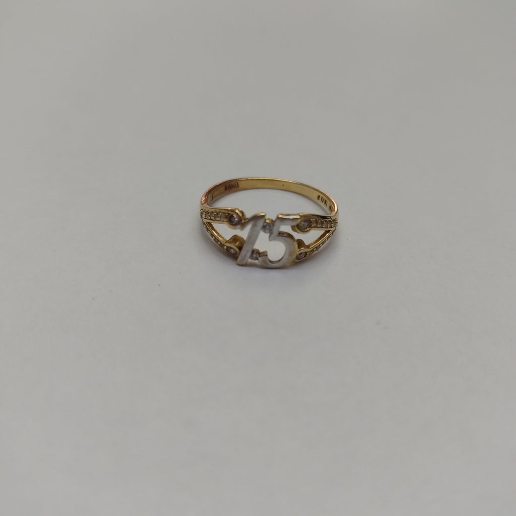 ANILLITO ORO 10 K 1.5 GRMS (SEMINUEVO)