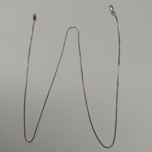 CADENA ORO, ORO BLANCO 14 K 2.5 GRMS (SEMINUEVO)