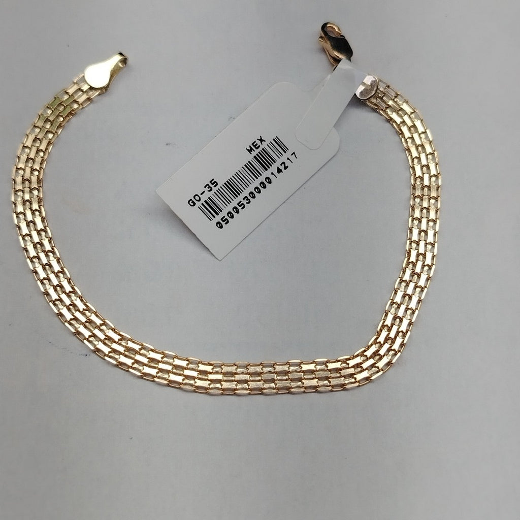 PULSERA ESPECIAL 10K 18 CM 3.9 GR (NUEVO)