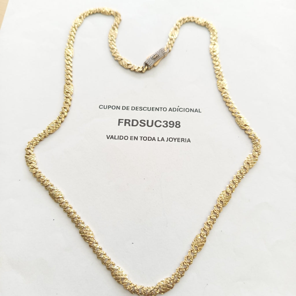 CADENA ORO 10 K 14.8 GRMS (SEMINUEVO)