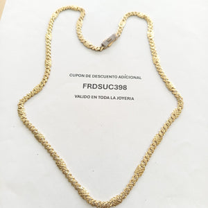 CADENA ORO 10 K 14.8 GRMS (SEMINUEVO)