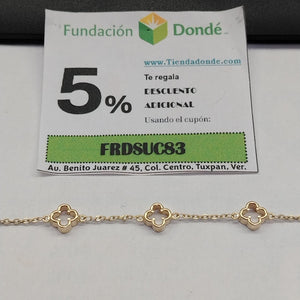 PULSERA ESPECIAL 14K 18 CM 4.2 GR (NUEVO)