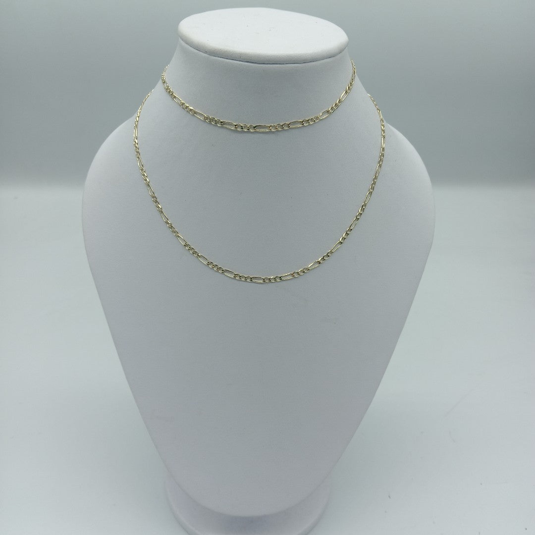 CADENA 3X1 14K 55 CM 4.9 GR (NUEVO)