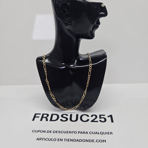 CADENA ORO 14 K 4,30 GRMS (SEMINUEVO)