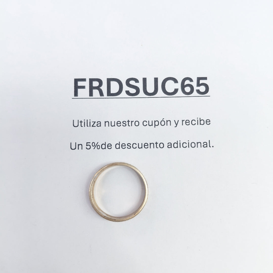 ARGOLLA ORO 8 K 3.4 GRMS (SEMINUEVO)