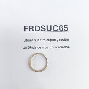 ARGOLLA ORO 8 K 3.4 GRMS (SEMINUEVO)