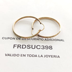 ARRACADAS PAR ORO 10 K 2.3 GRMS (SEMINUEVO)