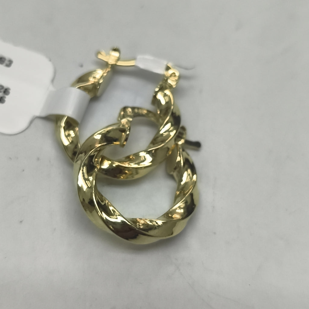 ARETES ARRACADA TORZAL 14K 1.9 GR (NUEVO)