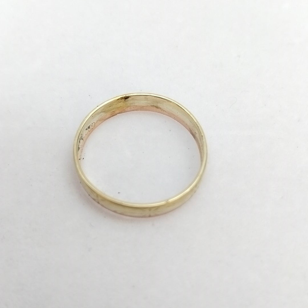 ARGOLLA ORO COMBINADO 10 K 2 GRMS (SEMINUEVO)