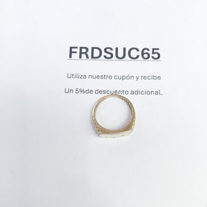 ANILLO ORO 10 K 4.3 GRMS (SEMINUEVO)