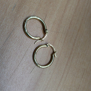 ARRACADAS PAR ORO 10 K 1.3 GRMS (SEMINUEVO)