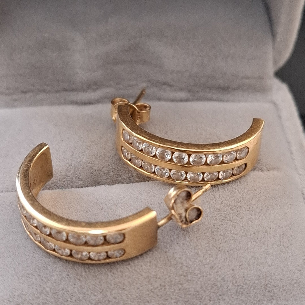 ARETES PAR ORO 14 K 5,70 GRMS (SEMINUEVO)