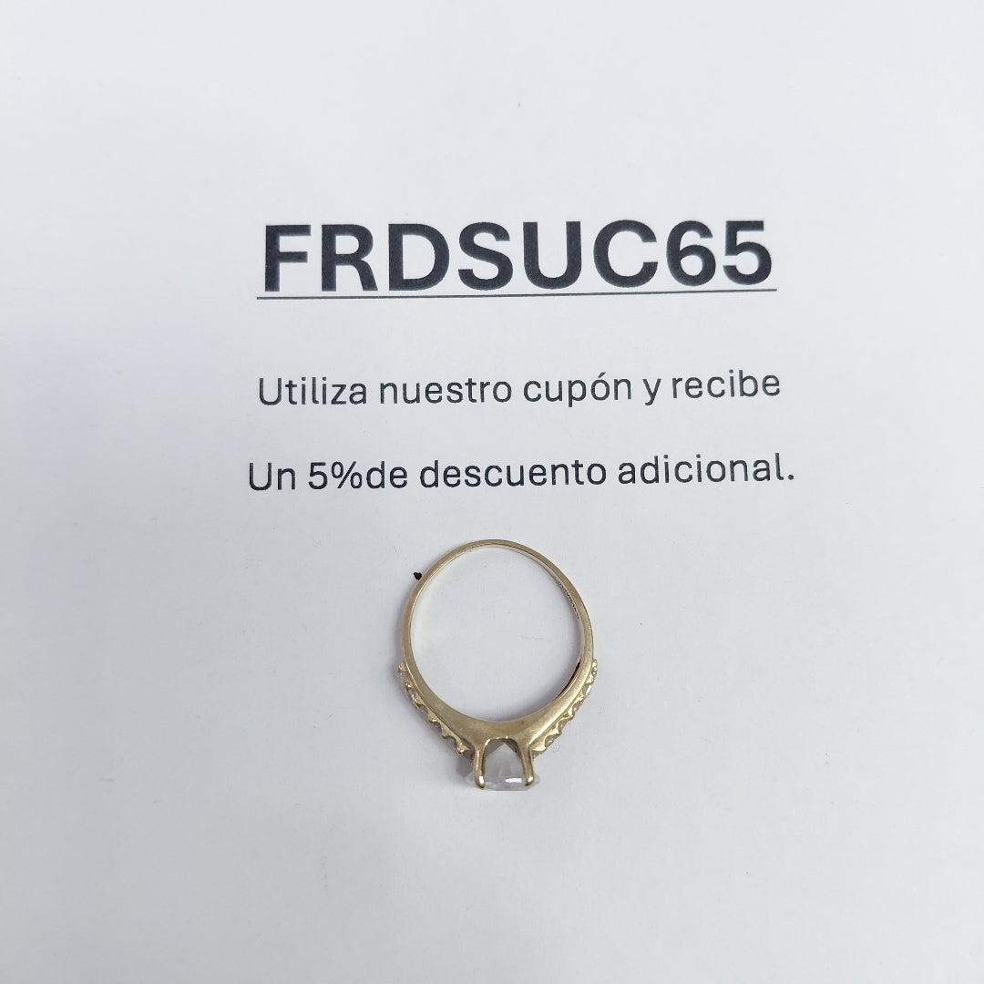 SOLITARIO ORO 10 K 2.2 GRMS (SEMINUEVO)
