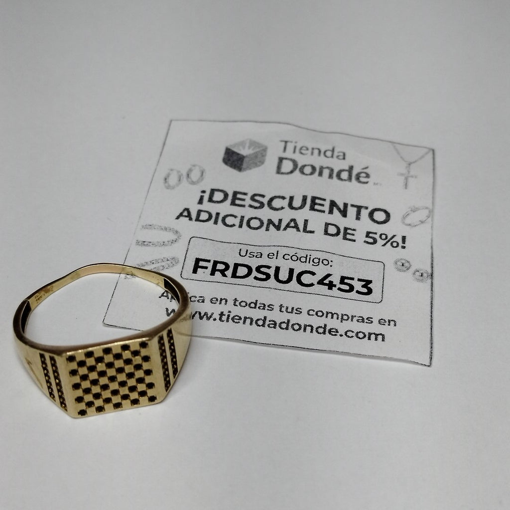 ANILLO ORO 10 K 4.1 GRMS (SEMINUEVO)