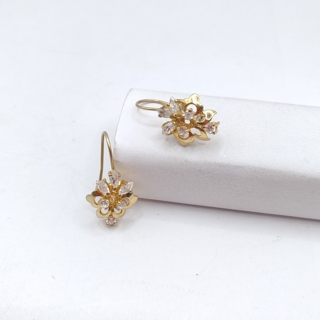 ARETES PAR ORO 10 K 2.2 GRMS (SEMINUEVO)