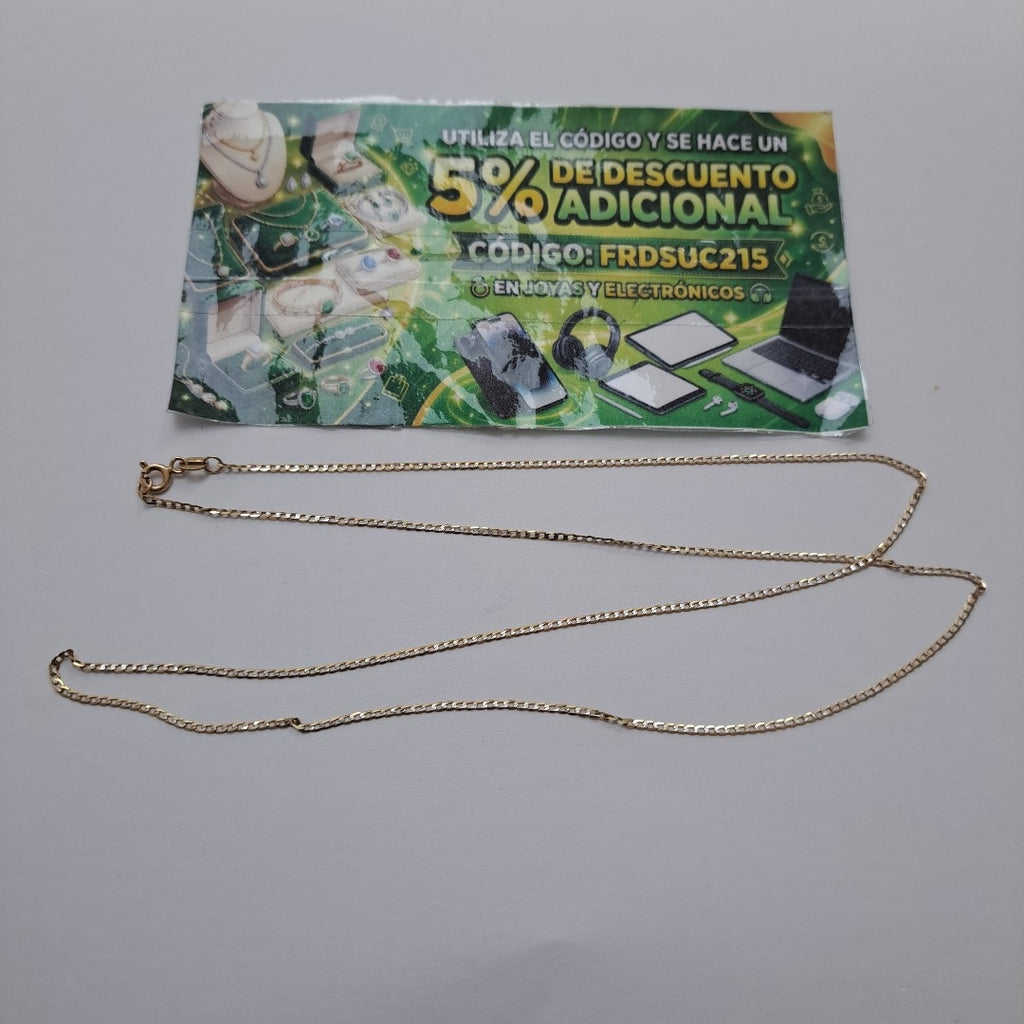 CADENA ORO 10 K 1.8 GRMS (SEMINUEVO)