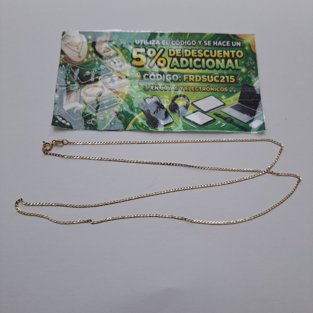 CADENA ORO 10 K 1.8 GRMS (SEMINUEVO)