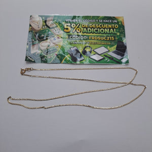 CADENA ORO 10 K 1.8 GRMS (SEMINUEVO)