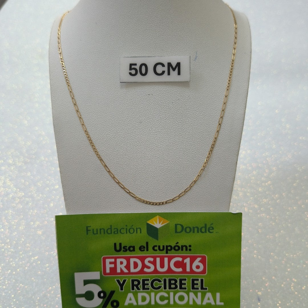 CADENA ORO 14 K 1,80 GRMS (SEMINUEVO)