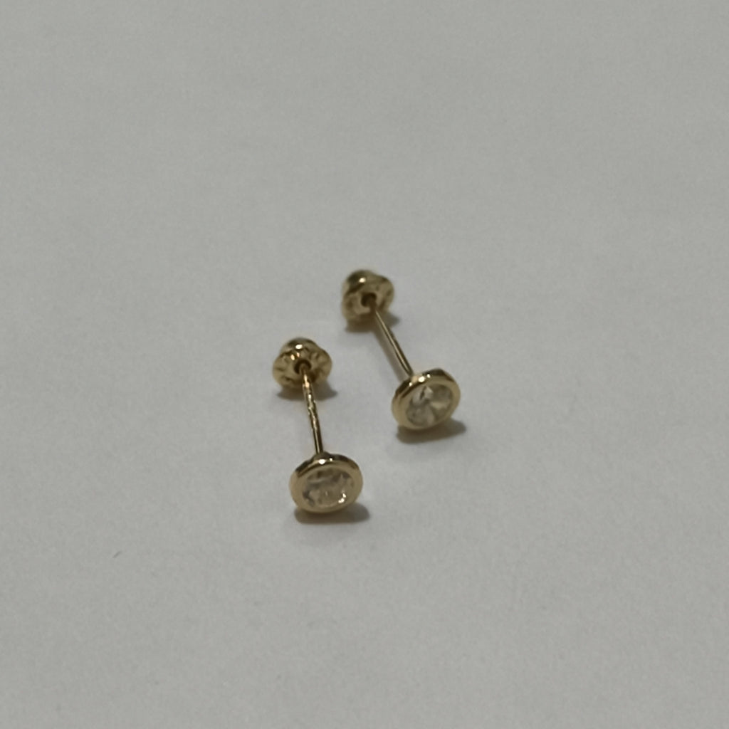 BROQUELES BROQUEL C CIRCONIA 14K 0.1501 GR (NUEVO)