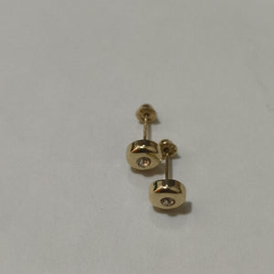 BROQUELES BROQUEL C CIRCONIA 14K 0.27 GR (NUEVO)