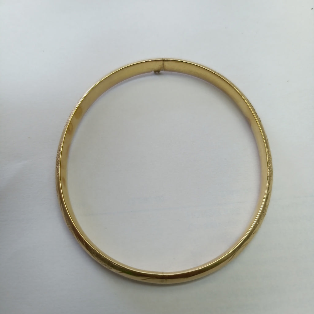 PULSERA RIGIDA ORO 14 K 8,70 GRMS (SEMINUEVO)