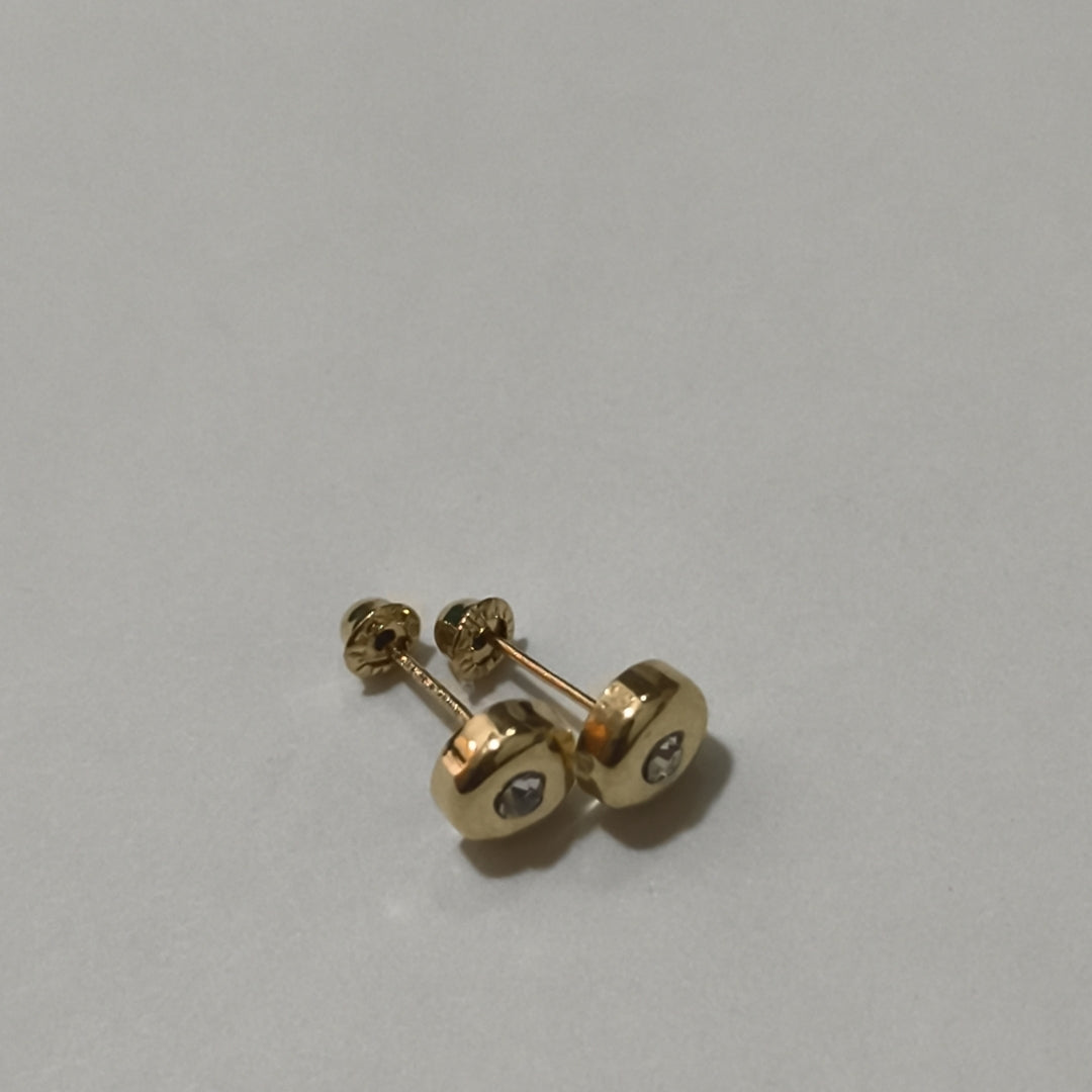 BROQUELES BROQUEL C CIRCONIA 14K 0.27 GR (NUEVO)