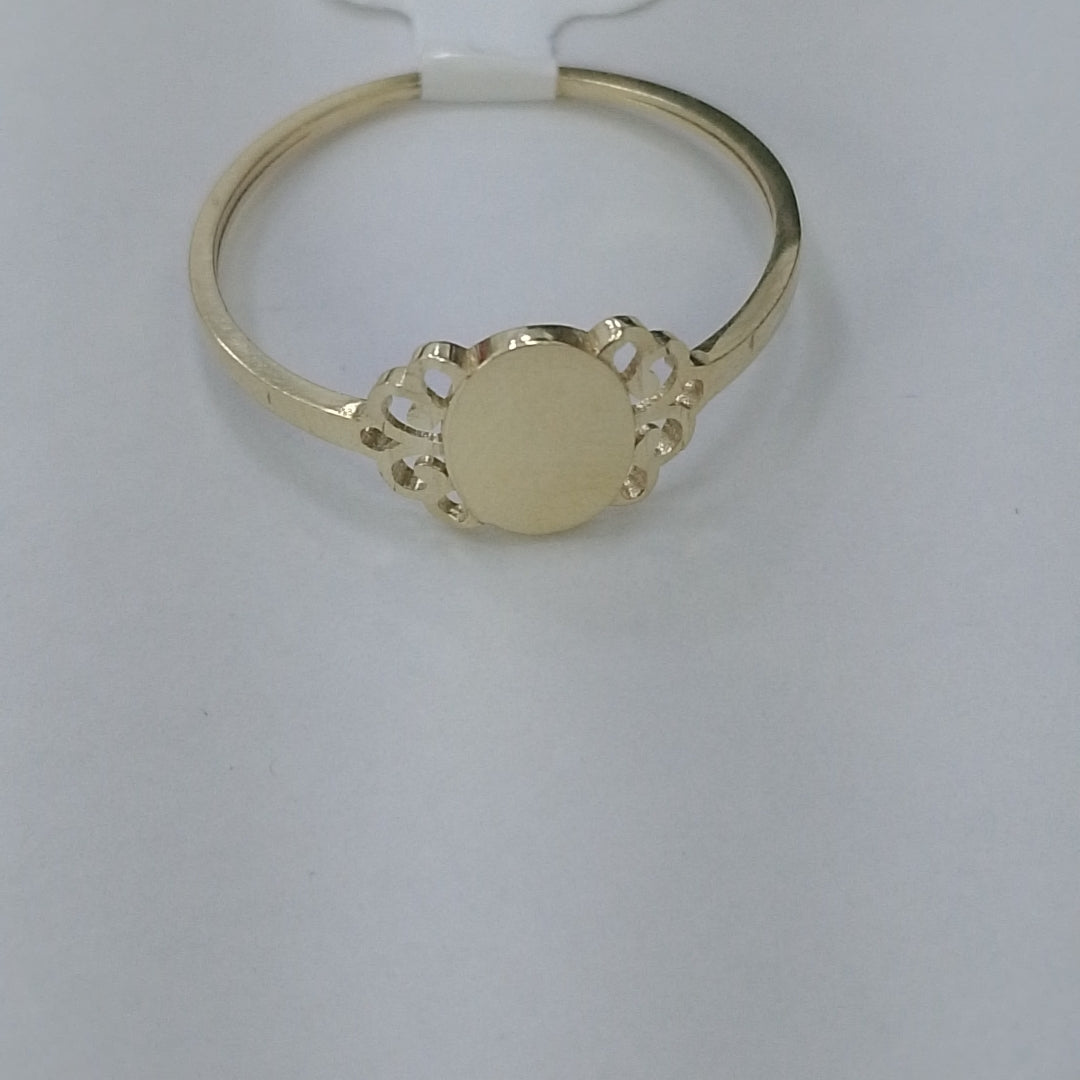 ANILLOS ANILLITO 10K TALLA 9 1 GR (NUEVO)