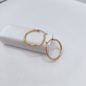ARRACADAS PAR ORO 14 K 2.3 GRMS (SEMINUEVO)