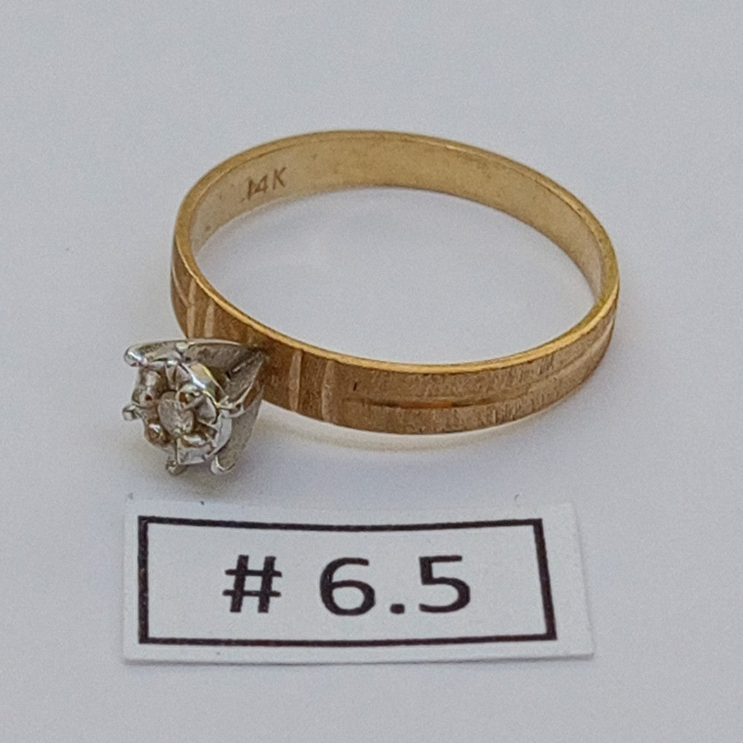 ANILLITO ORO 14 K 1.8 GRMS (SEMINUEVO)