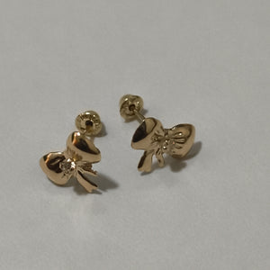BROQUELES BROQUEL FIG MOÑO C CIRCONIA 14K 0.2441 GR (NUEVO)