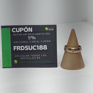ARGOLLA ORO 8 K 1.2 GRMS (SEMINUEVO)