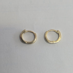 ARETES HUGGIE 14K 1.4 GR (NUEVO)