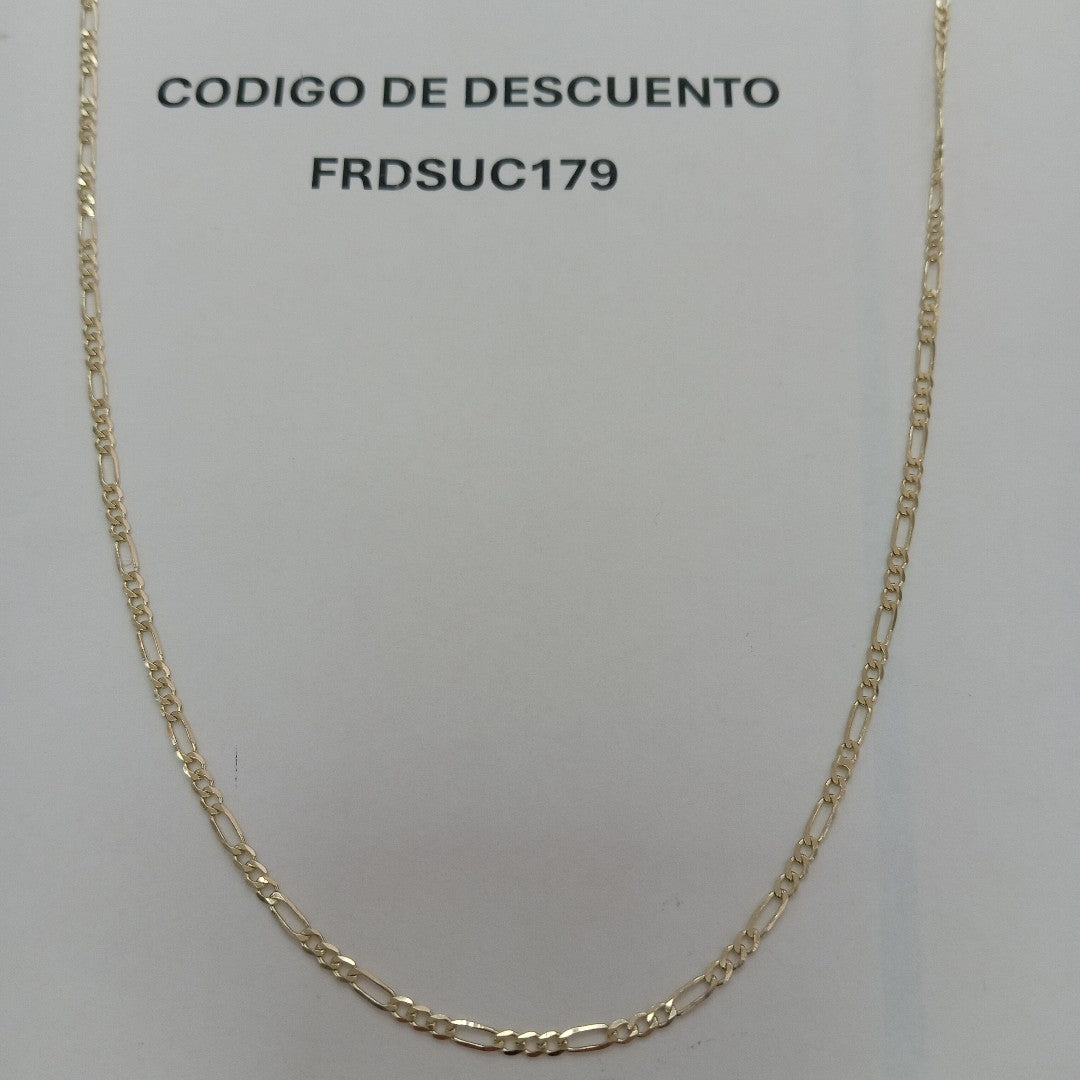 CADENA 3X1 14K 55 CM 4.9 GR (NUEVO)