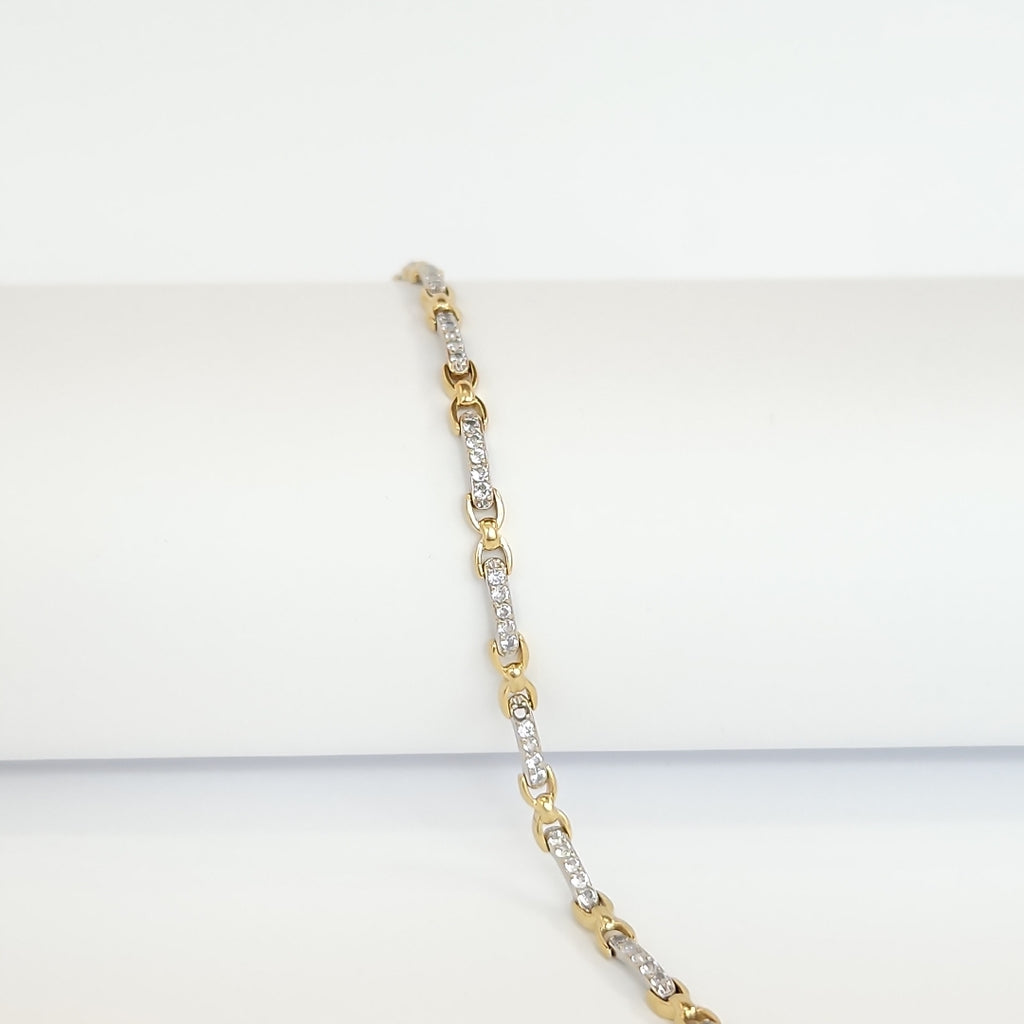 PULSERA ORO 14 K 6.3 GRMS (SEMINUEVO)